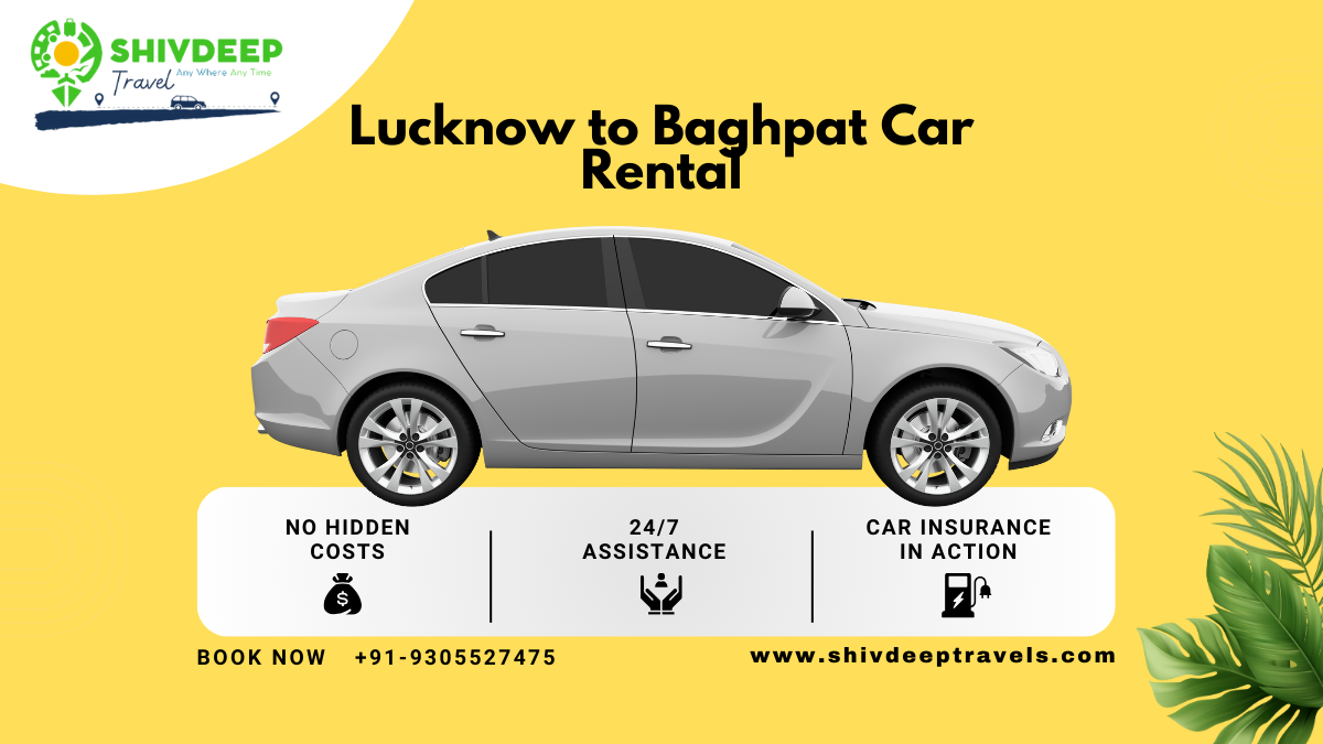 Lucknow to Baghpat Car Rental