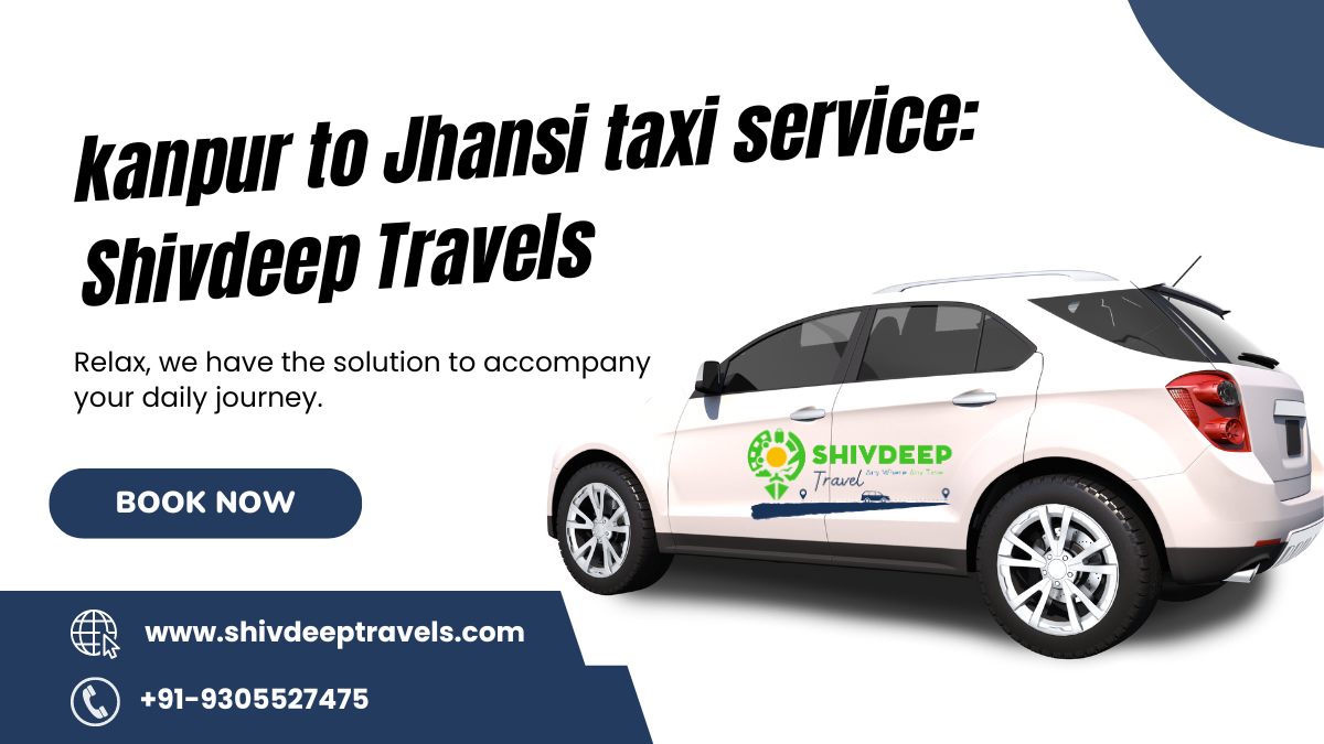 kanpur to jhansi taxi service