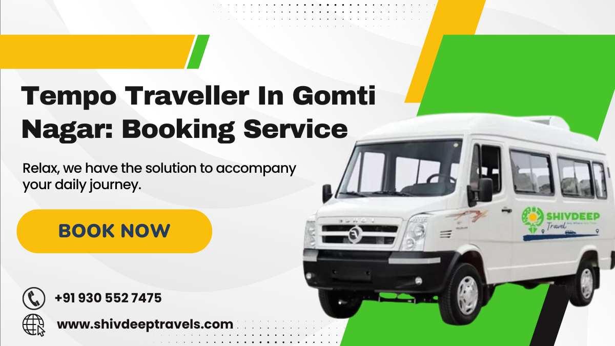 Tempo Traveller In Gomti Nagar: Booking Service