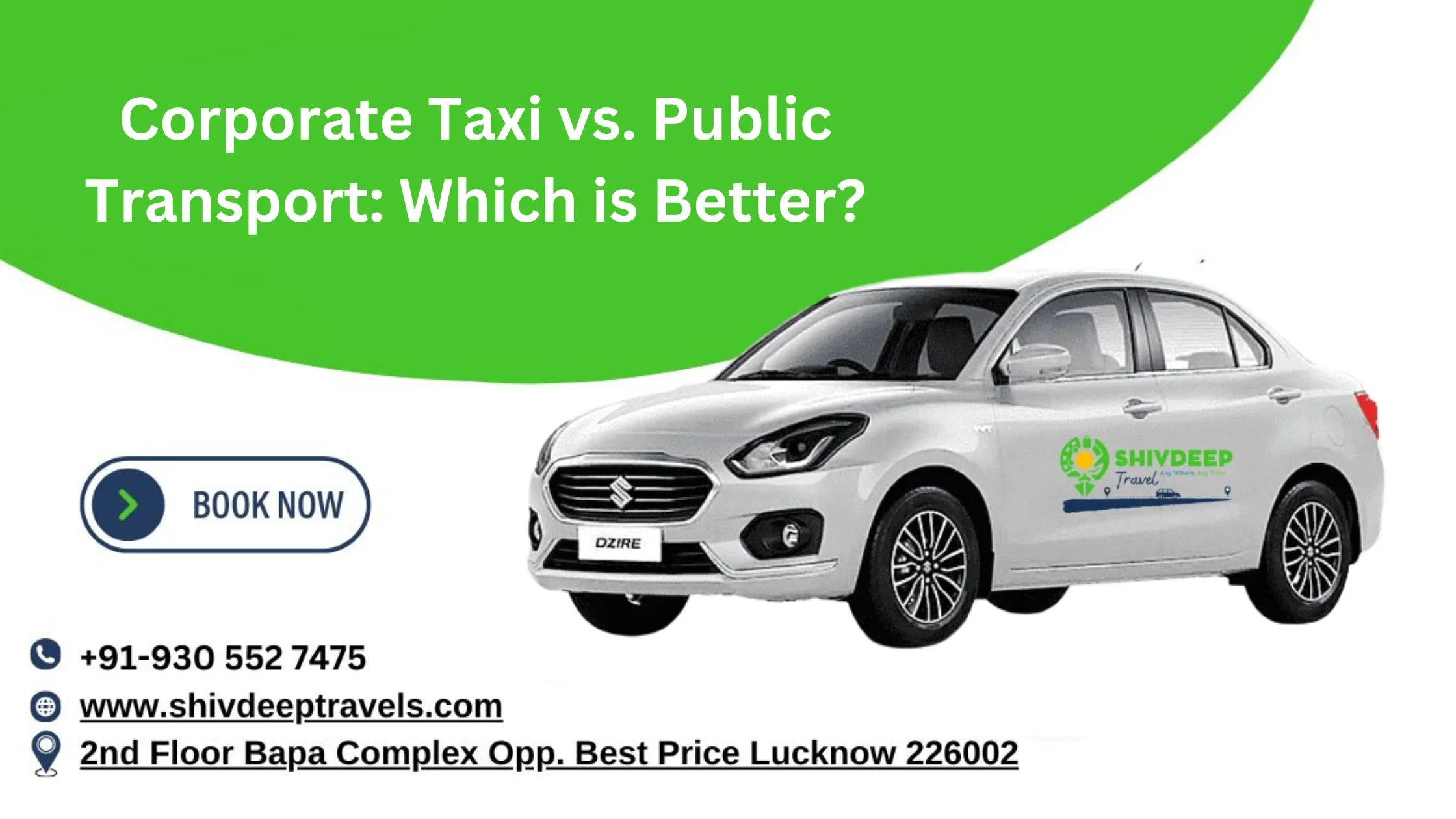 Corporate Taxi vs. Public Transport: Which is Better?