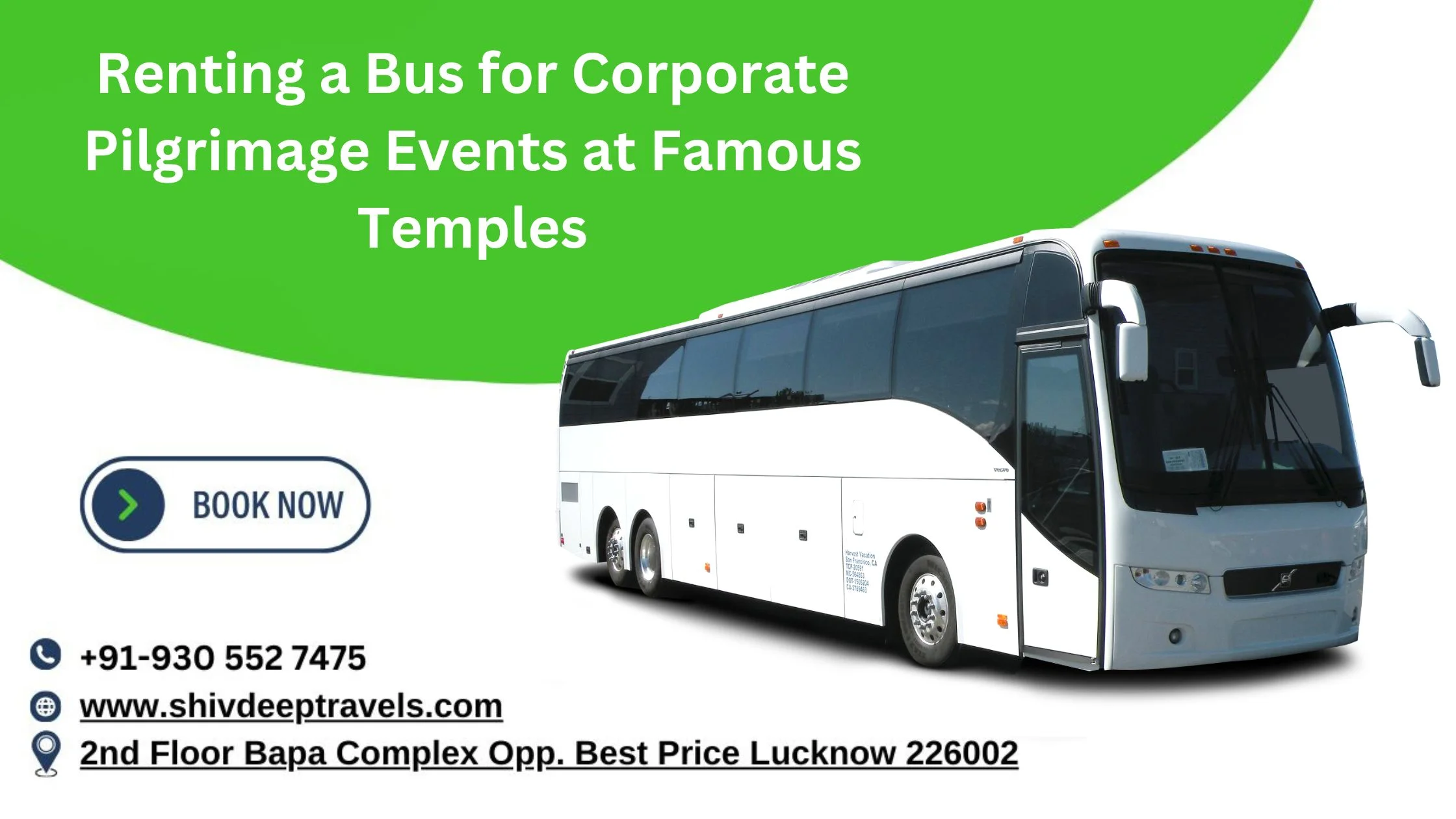 Renting a Bus for Corporate Pilgrimage Events at Famous Temples