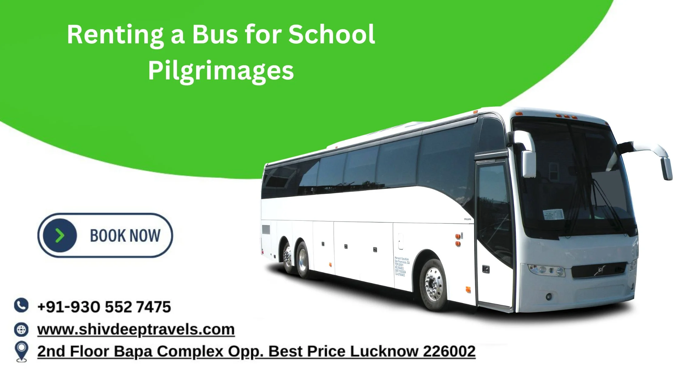 Renting a Bus for School Pilgrimages