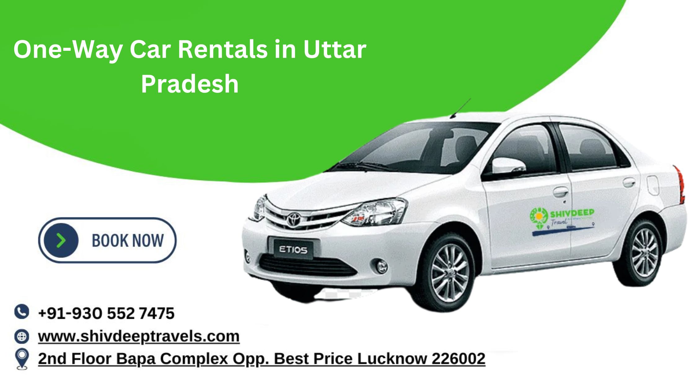 One-Way Car Rentals in Uttar Pradesh: Convenience at Its Best