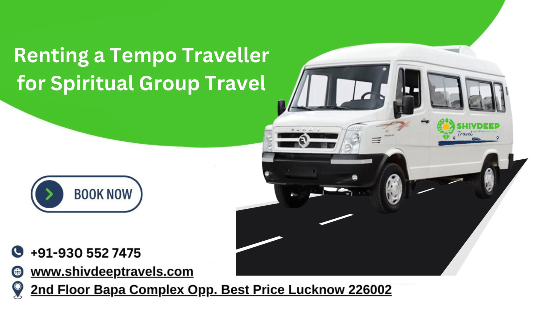 Renting a Tempo Traveller for Spiritual Group Travel