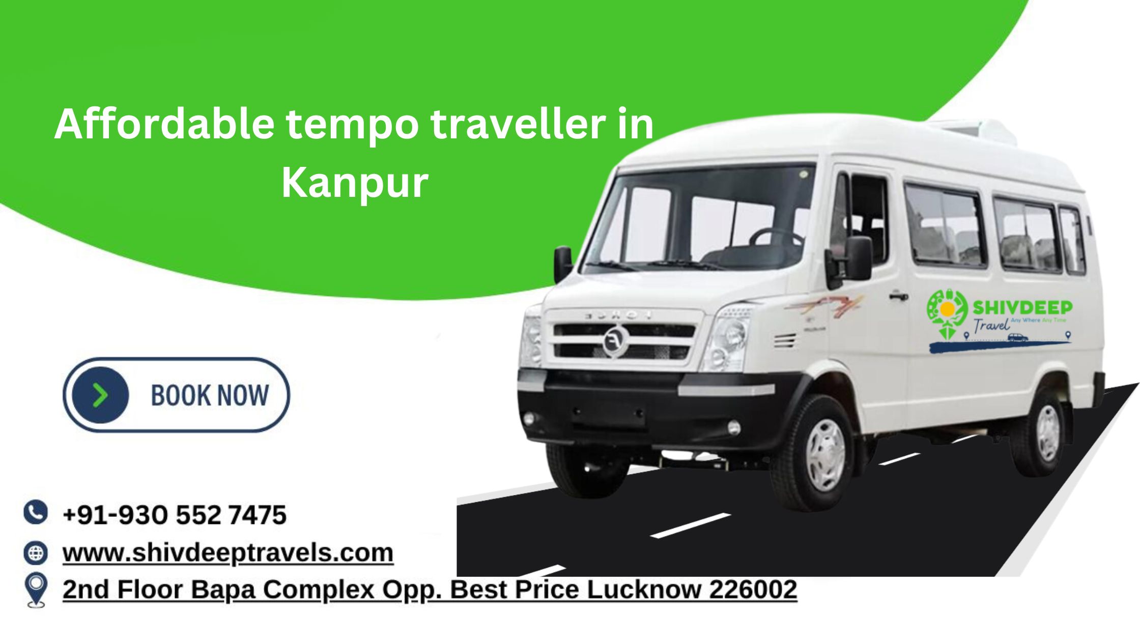 Affordable Tempo Traveller in Kanpur – Best Rental Services for Group Travel