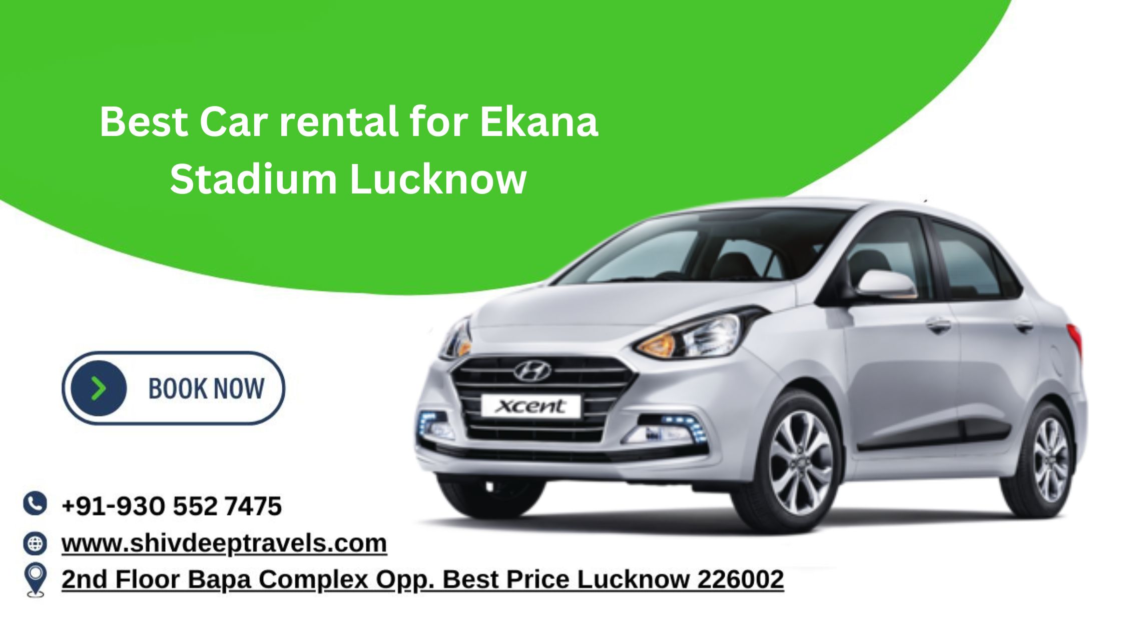 Best Car rental for Ekana Stadium Lucknow