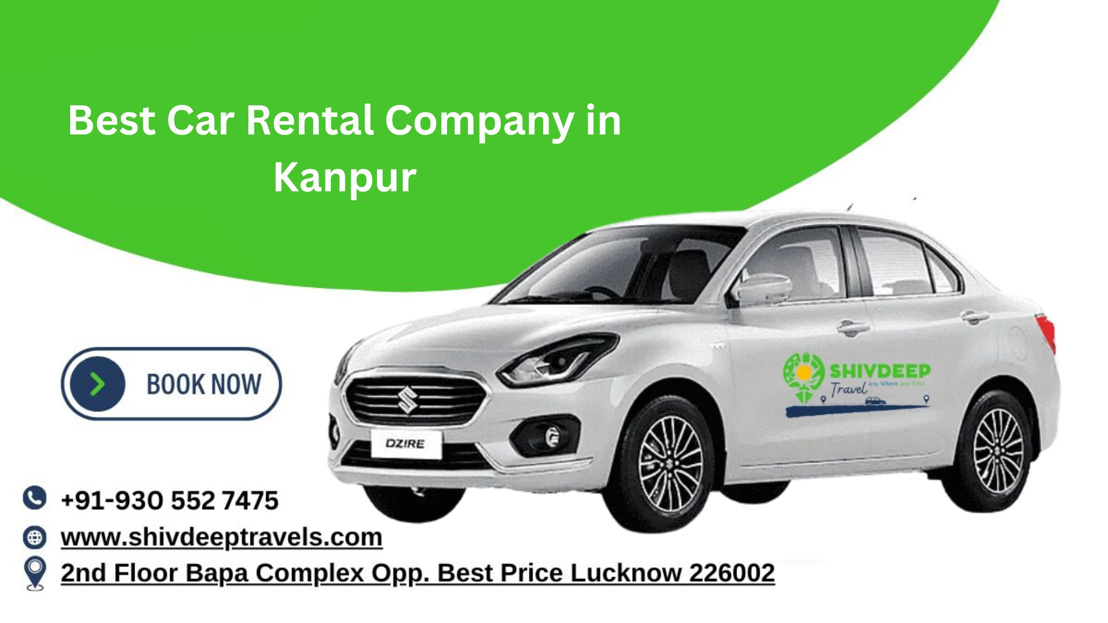 Best Car Rental Company in Kanpur – Affordable & Reliable Car Hire Services