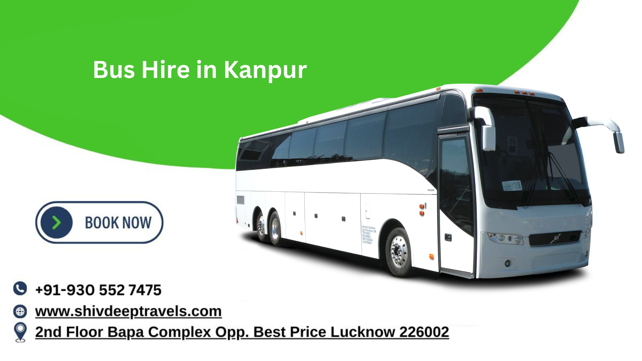 Bus Hire in Kanpur – Best Rental Services for Weddings, Corporate & Group Travel