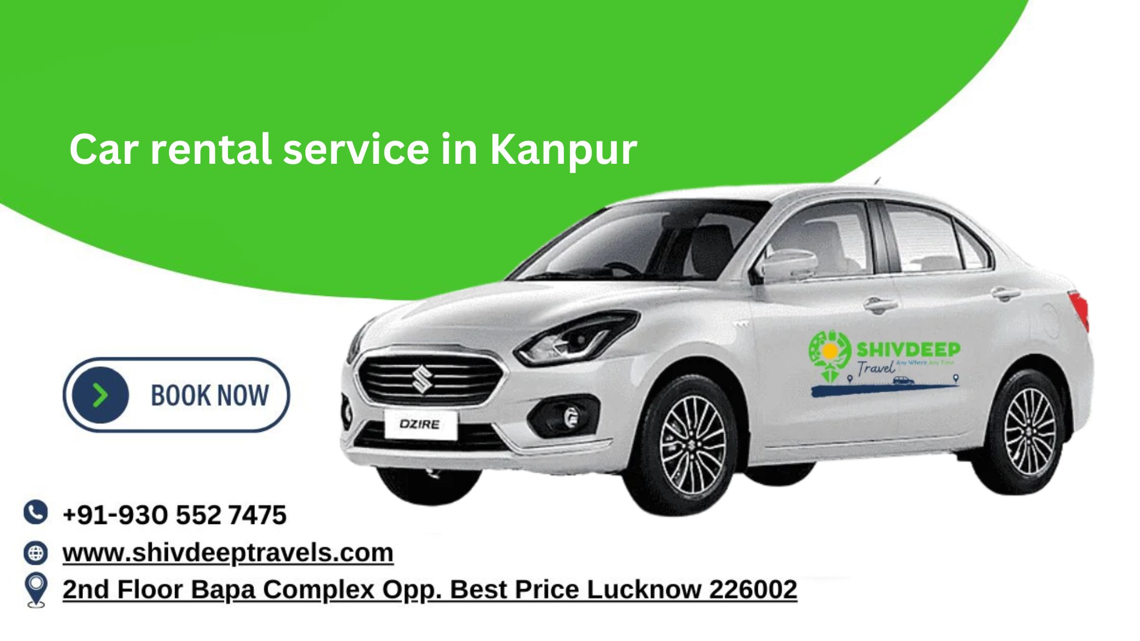 Car Rental Service in Kanpur – Affordable & Reliable Car Hire Options