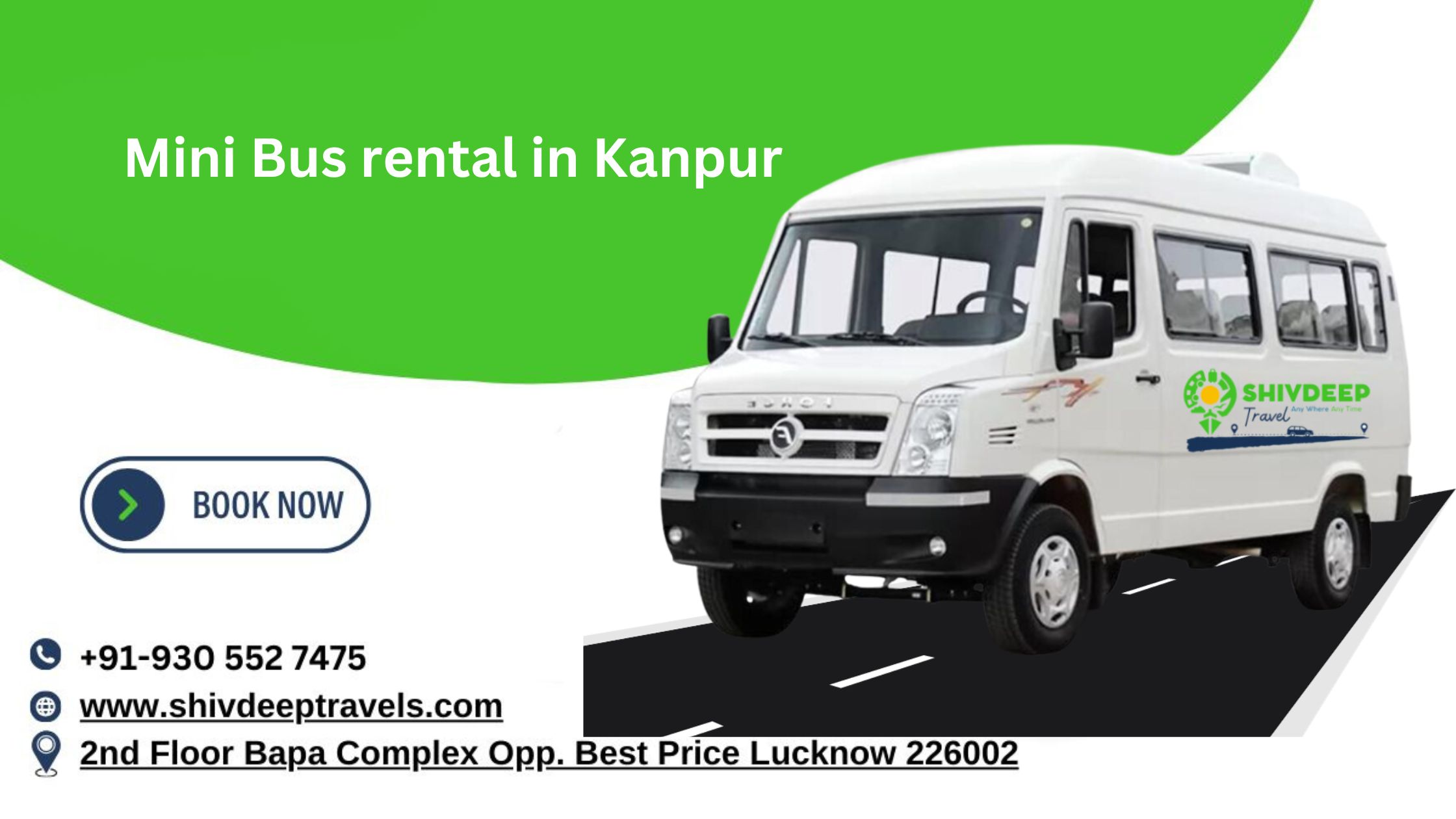 Best Mini Bus Rental in Kanpur