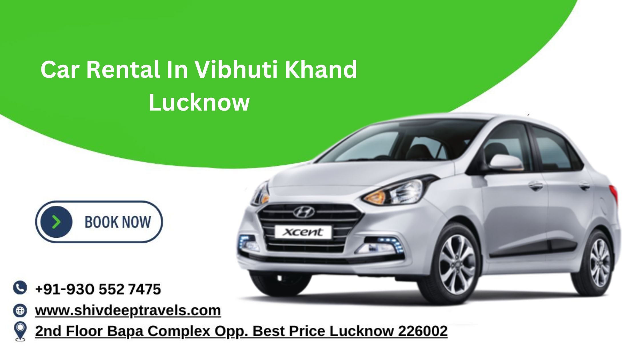 Best Car Rental in Vibhuti Khand, Lucknow – Affordable & Hassle-Free