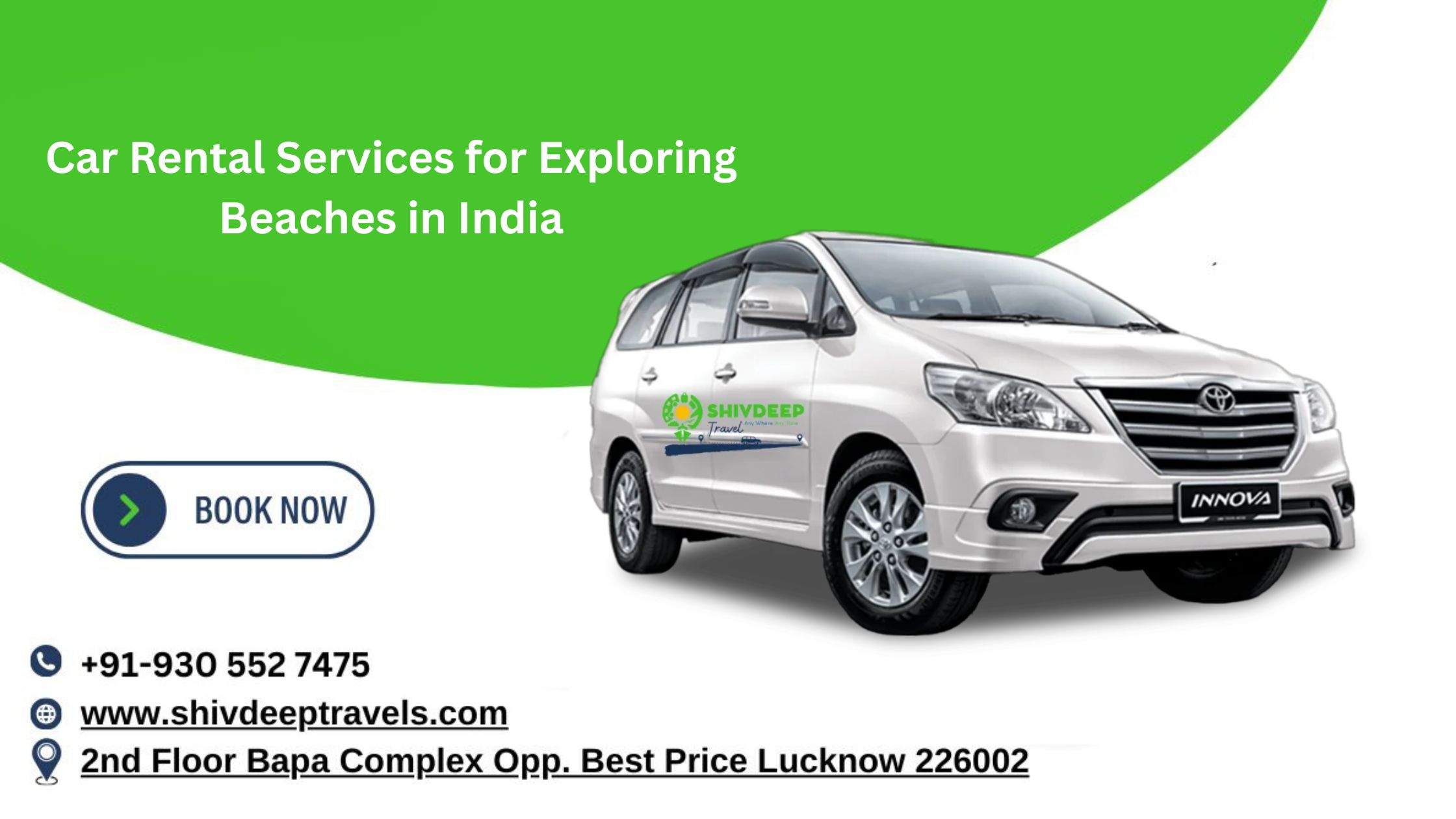 Car Rental Services for Exploring Beaches in India | Shivdeep Travel