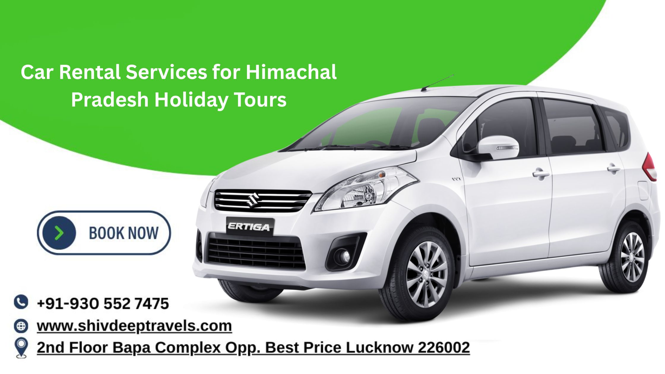 Car Rental Services for Himachal Pradesh Holiday Tours | Shivdeep Travel