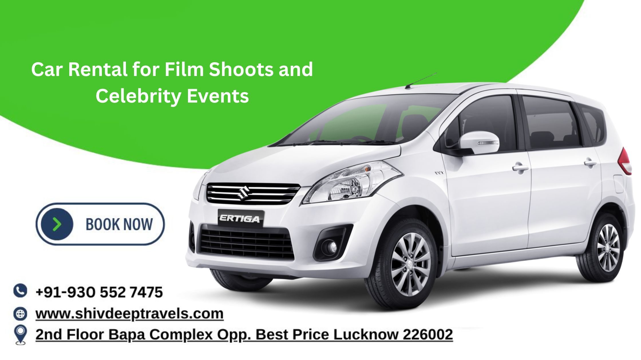 Car Rental for Film Shoots and Celebrity Events | Shivdeep Travel