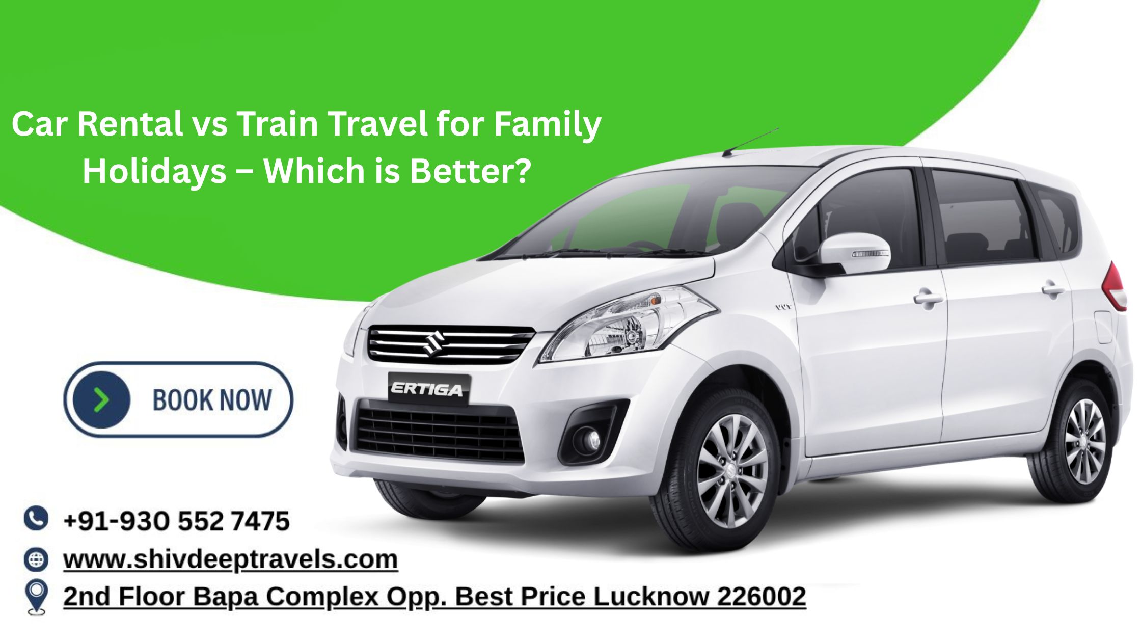 Car Rental vs Train Travel for Family Holidays – Which is Better? | Shivdeep Travel
