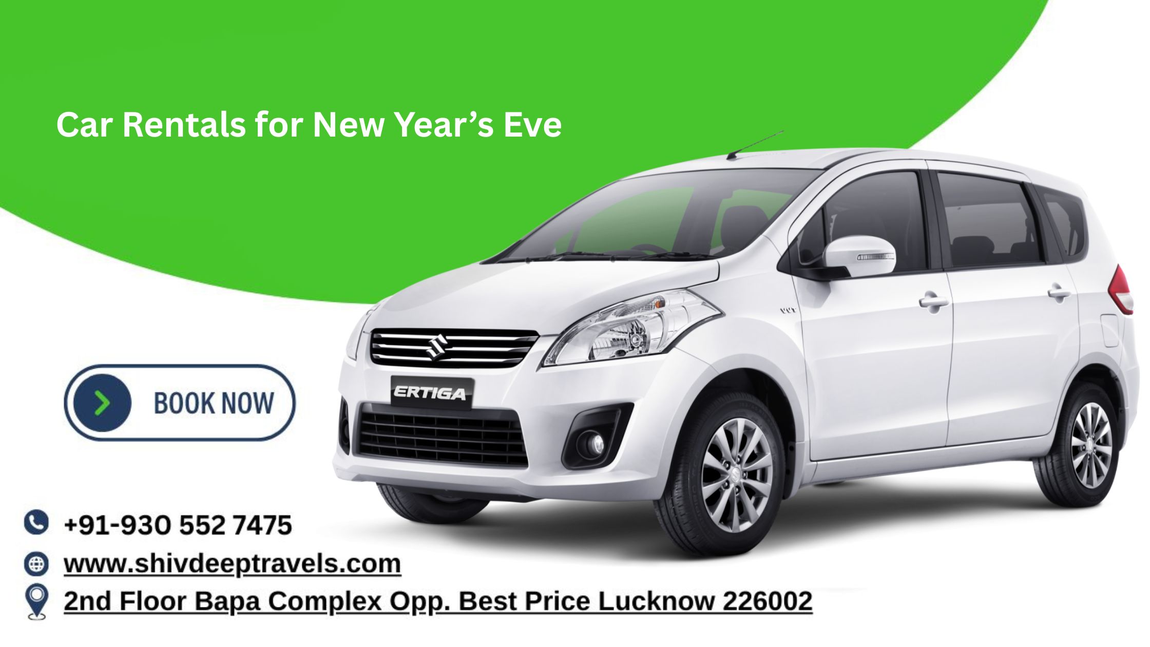 Car Rental Services for New Year’s Eve Party Travel | Shivdeep Travel